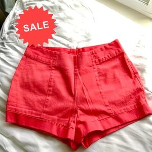 ‼️4/$15‼️ NWOT Orange  short